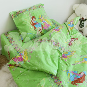Детское постельное белье Малютка ™KrisPol, бязь Lux 10116-55 "Феи Барби"