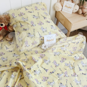 Детское постельное белье Малютка ™KrisPol, бязь Lux 10122-55 "Изысканные собачки"