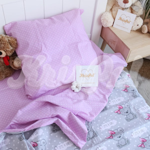 Детское постельное белье Малютка ™KrisPol, бязь Lux 10124-55 "Мия"