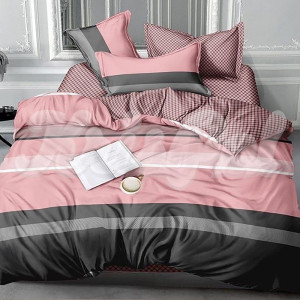 Двуспальное постельное белье ™KrisPol, бязь Lux на резинке 143156-2, “Совершенство”