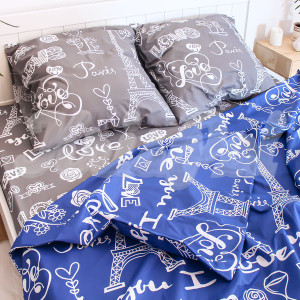 Семейное постельное белье ™KrisPol, бязь Lux 151997-4, "Париж"