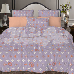 Семейное постельное белье ™KrisPol, бязь Lux 154689-4, "Луи Виттон"