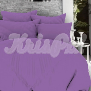 Півтораспальна постільна білизна ™KrisPol, бязь Lux 513628-1, фіолетовий