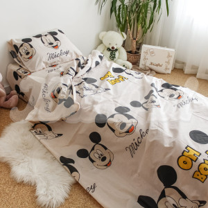 Дитяча півтораспальна постільна білизна ™KrisPol, бязь Lux 614896, "Mickey" (Мікі Маус)