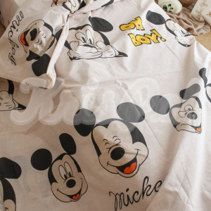 Детское полуторное постельное белье ™KrisPol, бязь Lux 614896, "Mickey" (Мики Маус)